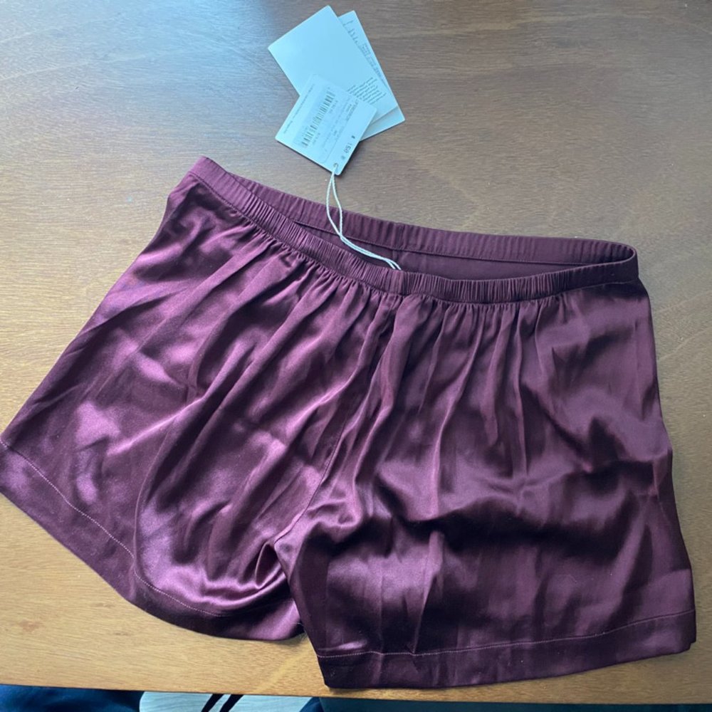 NWT La Perla Silk shorts Size S
